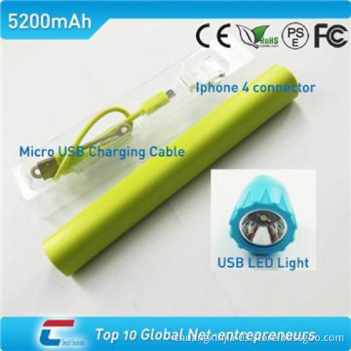 Good quality external battery power mobile charger with dual usb